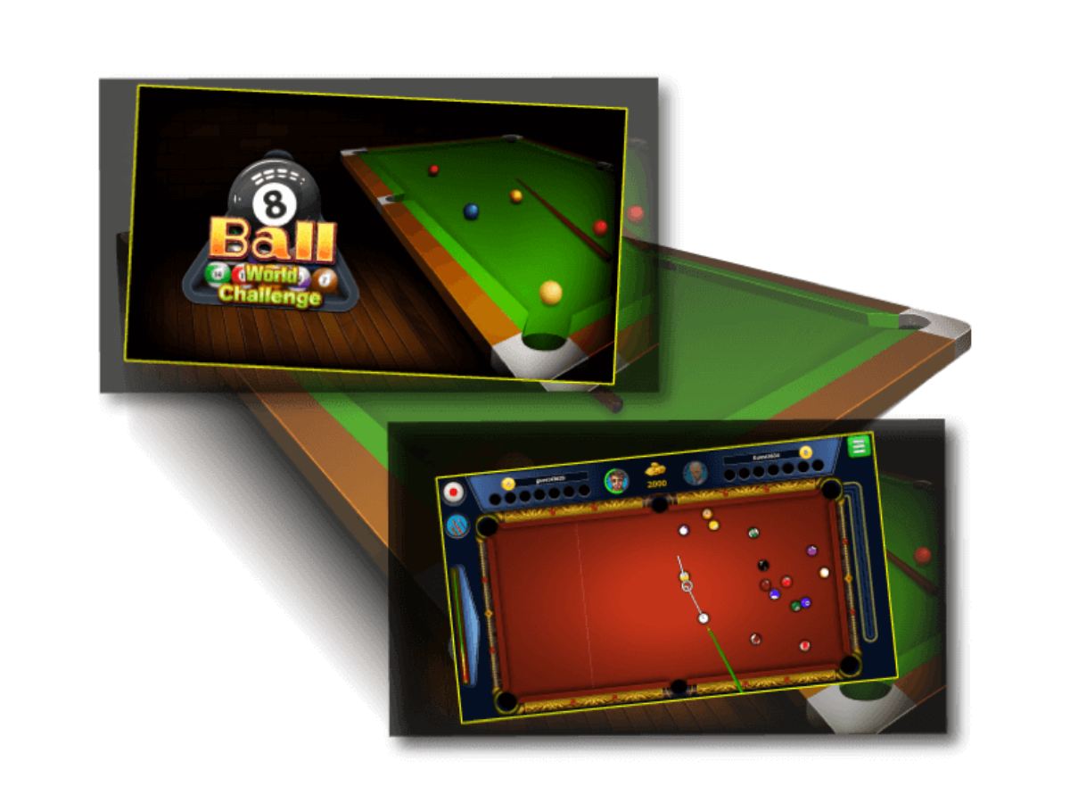 8 Ball World Challenge | Online Pool Game | Yudiz Solutions Ltd.