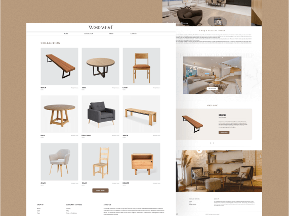 WoodWeave E-commerce Store